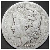 1883 Morgan Silver Dollar