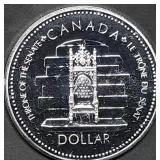 1977 Canada 50% Silver Dollar Commem. BU