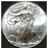 2014 1oz Silver Eagle Gem BU