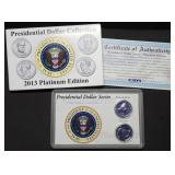 2013 P & D McKinley Presidential Dollar Set MIB