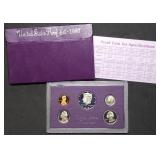 1987 US Mint Proof Set MIB