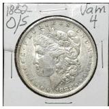 1882-O/S Vam 4 Morgan Silver Dollar