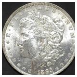 1885-O Morgan Silver Dollar Gem BU