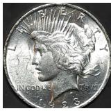 1923 Peace Silver Dollar Gem BU