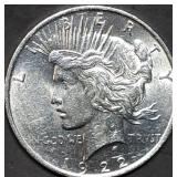 1922 Peace Silver Dollar Gem BU