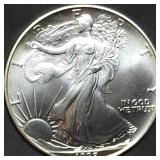 1992 1oz Silver Eagle Gem BU
