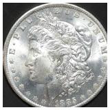 1885-O Morgan Silver Dollar Gem BU