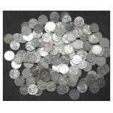 10 WW2 Steel Wheat Cents from Estate Hoard