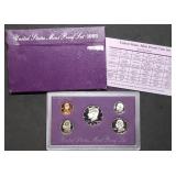 1993 US Mint Proof Set MIB