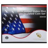 2019 Denver Uncirculated Coin Mint Set