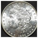 1885 Morgan Silver Dollar Gem BU