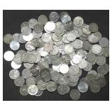 10 WW2 Steel Wheat Cents from Estate Hoard