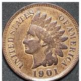 1901 Indian Head Cent