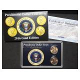 2016 P & D Nixon Presidential Dollar Set MIB