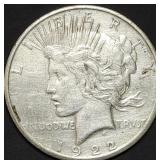 1922-S Peace Silver Dollar