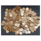 400 Nice Wheat Pennies from Estate Hoard