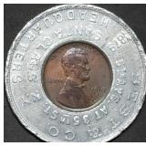 1910 Wheat Cent Lucky Penny Pocket Piece