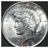 1923 Peace Silver Dollar Gem BU