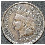 1894 Indian Head Cent, Better Date