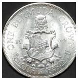 1964 Bermuda .500 Silver Crown Gem BU