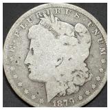 1879 Morgan Silver Dollar