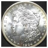 1904-O Morgan Silver Dollar MS64+