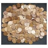 400 Nice Wheat Pennies from Estate Hoard