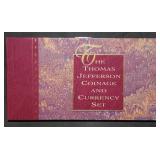 1993 Thomas Jefferson Coin & Currency Set, Silver