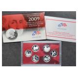 2009 US Territories Quarters Silver Proof Set MIB