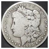 1900-O Morgan Silver Dollar