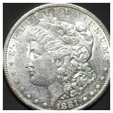 1881-S Morgan Silver Dollar