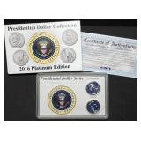 2016 P & D Nixon Presidential Dollar Set MIB