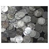 10 WW2 Steel Wheat Cents from Estate Hoard