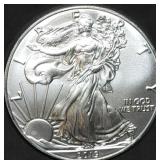 2019 1oz Silver Eagle Gem BU