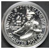 1976 Bicentennial Proof Silver Drummer Boy Quarter