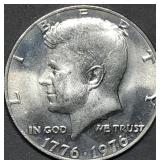 1976 Bicentennial Kennedy Half Dollar Gem BU
