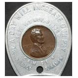 1960 D Lucky Penny Pocket Piece