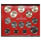 Key Date 2012 Denver 14-Coin Mint Set