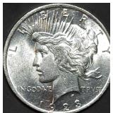 1923 Peace Silver Dollar Gem BU