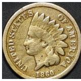 1860 Indian Head Cent