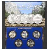 2010 Philadelphia ATB Quarter Set MIB