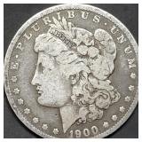 1900-O Morgan Silver Dollar