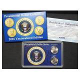 2016 P & D Nixon Presidential Dollar Set MIB