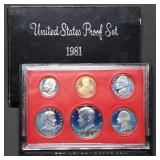 1980 US Mint Proof Set w/ SBA Dollar