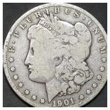 1901-O Morgan Silver Dollar