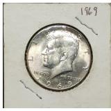 1968 Kennedy 40% Silver Half Dollar Gem BU