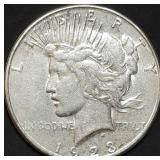 1923-S Peace Silver Dollar