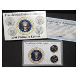 2008 P & D Andrew Jackson Dollar Set MIB