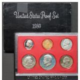 1980 US Mint Proof Set w/ SBA Dollar