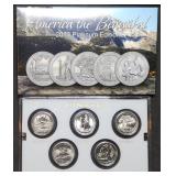 2013 ATB Platinum Layered Quarter Set MIB